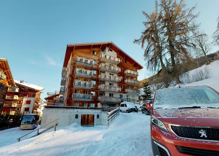 Pet-friendly With Balcony Apartament Nendaz