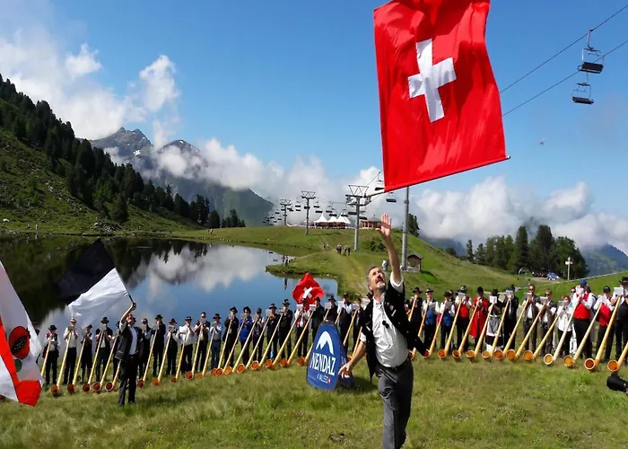 Pet-friendly With Balcony Apartament Nendaz